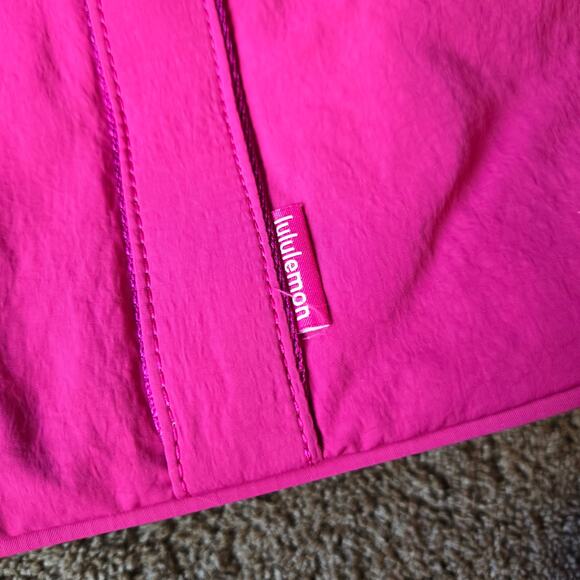 Lululemon Daily Multipocket Tote Yoga Gym Bag Hot Pink Nylon - Picture 6 of 12